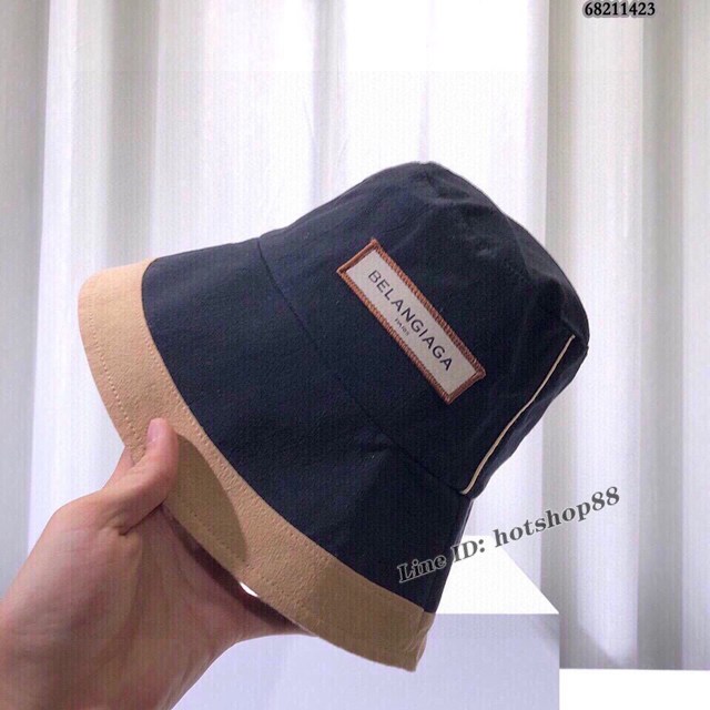 Balenciaga專櫃新款巴黎世家長標簡約風漁夫帽 mmyj3511